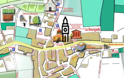 Remollon a désormais son plan de village interactif