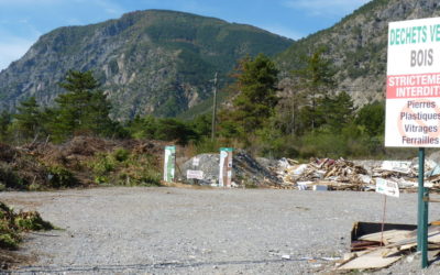 RÉCUPERATION GRATUITE DU BROYAT DE DÉCHETS VERTS A LA DECHETERIE