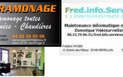 Nos commerçants et Artisans