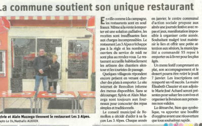 Remollon Soutient Son Restaurant