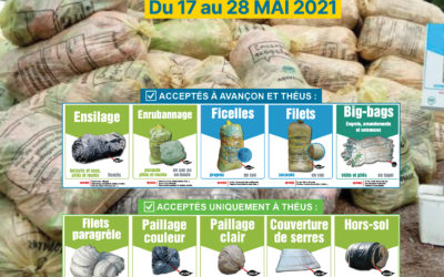 Collecte des déchets agricoles (17-28 Mai 2021)
