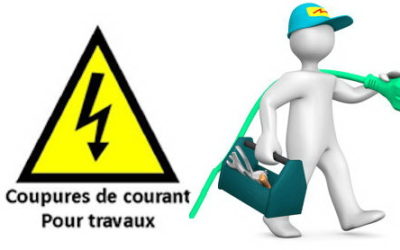 Coupures de courant pour travaux