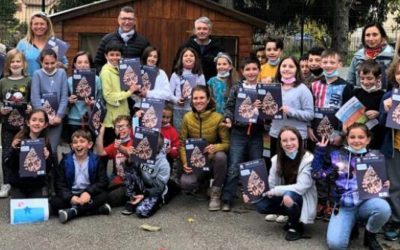 La championne Laetitia Roux émerveille les écoliers du Groupement à Rochebrune