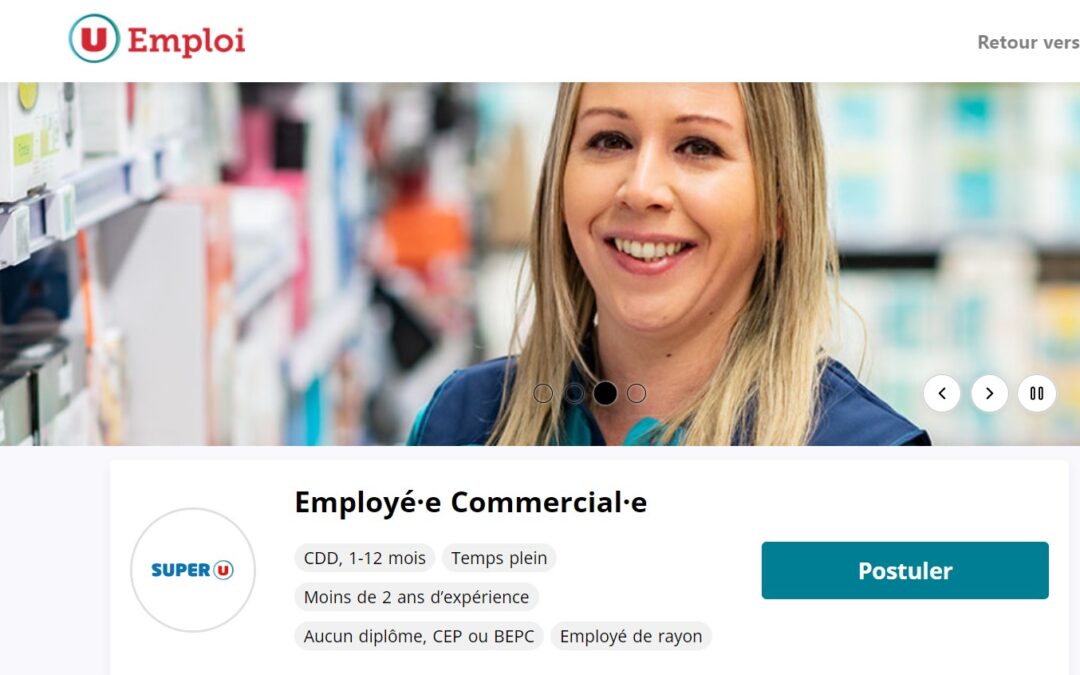 En recherche d’emploi ?