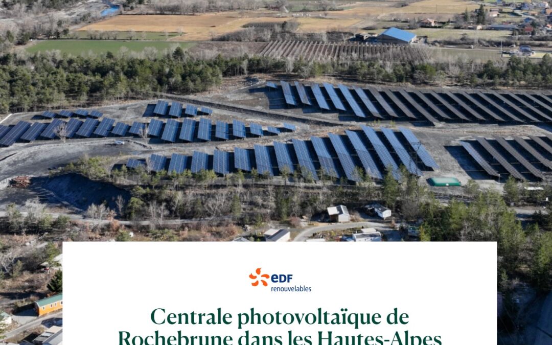 Un financement participatif pour la centrale Photovoltaïque de Rochebrune