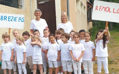 Les JO se sont invités au spectacle de l’école