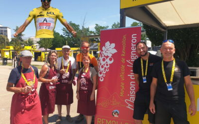 La maison du vigneron participe à la grande fête du Tour de France !