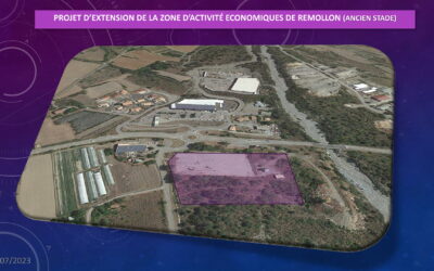 Projet d’extension de la Zone d’Activité Economiques de Remollon : Un nouvel élan pour notre commune