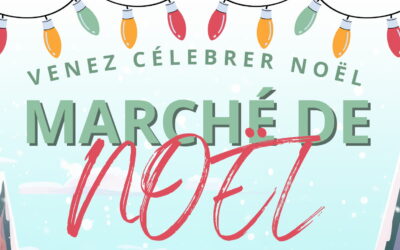 Marché de Noël au centre commercial