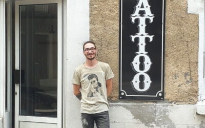 Commerce : Le Chardon Noir, un salon de tatouage au cœur du village