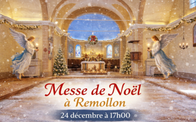 Messe de Noël à Remollon : une célébration chaleureuse dans l’église rénovée