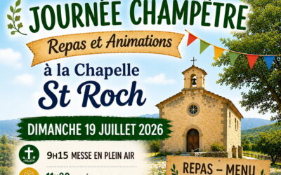 Une belle journée champêtre en perspective à la Chapelle Saint-Roch !
